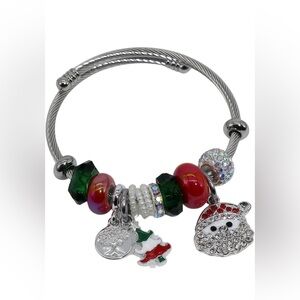 Charm Bracelets for Girls,Exquisite Cute Cartoon Friendship Silver Bracelets